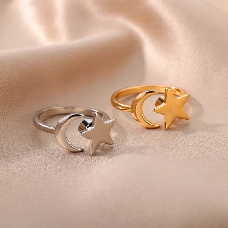 Celestial Harmony Fidget Ring