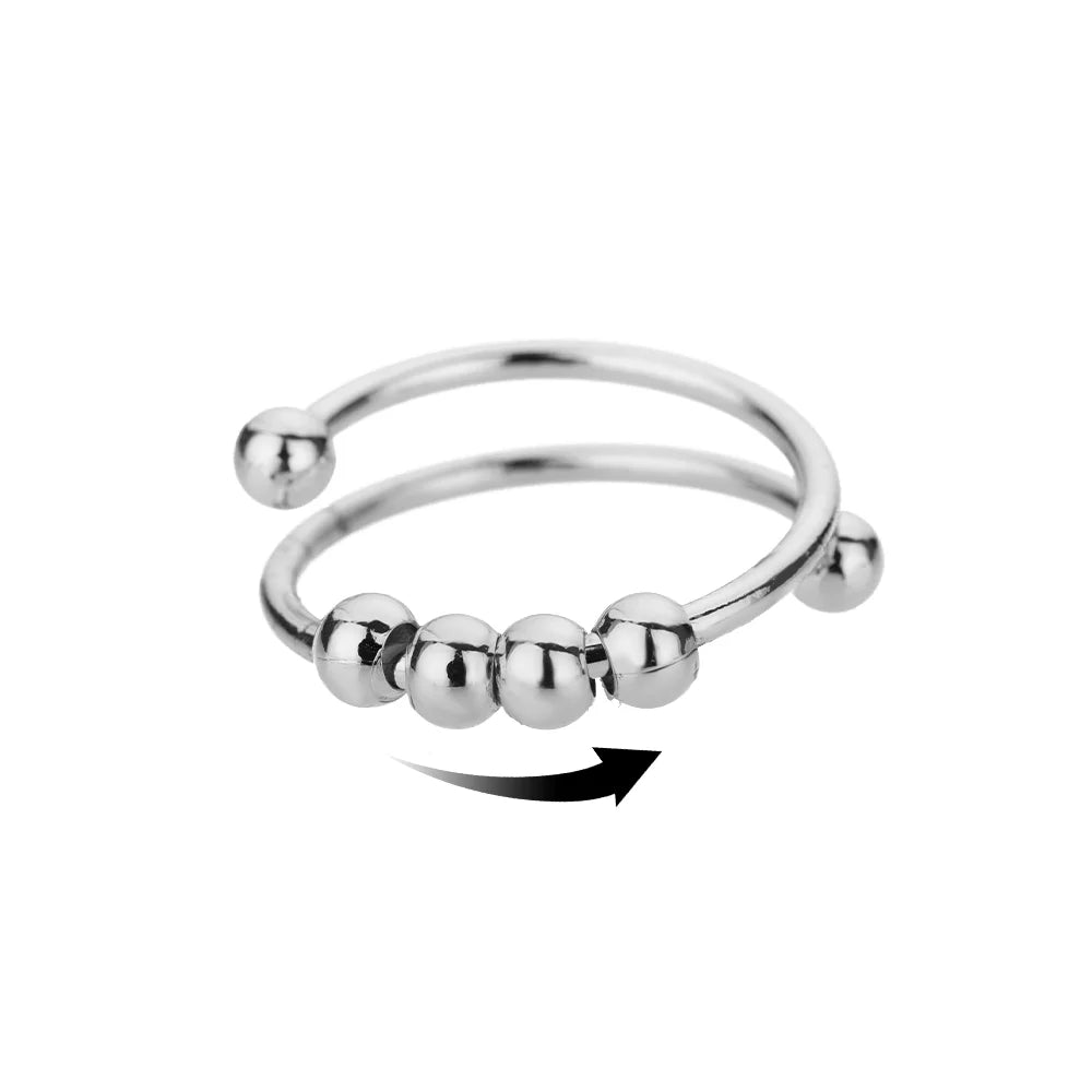 Zen Beads Fidget Ring